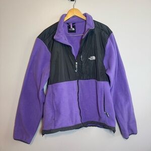 Womens The North Face Retro Denali Full Zip Jacket Peak Purple 3XL